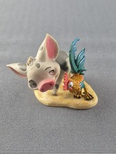 Disney Moana Pua Hei Hei Pig Rooster 2.5" high plastic character toy figure