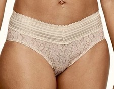 WARNERS No Pinching No Problems Lace Butterscotch Vine Hipster Panty Women S M L