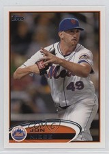 2012 Topps Factory Set Corrected Stat Line Jon Niese Jonathon Niese #49 0h1