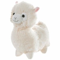 Heunec Lama Stehend Creme, Kuscheltier, PlüSchtier, Stofftier, 18 Cm, 323551