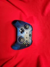 Xbox One Wireless Controller 1708 Blue Camo(No Stick Drift) Check Description