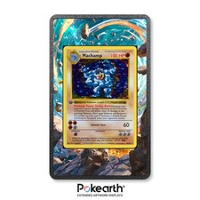 Machamp 8/102 - Case con Artwork Esteso per Carte Pokémon custodia