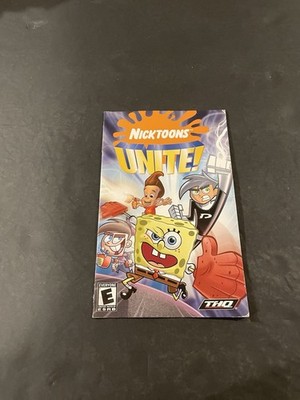 nicktoons unite ps2 Manual only