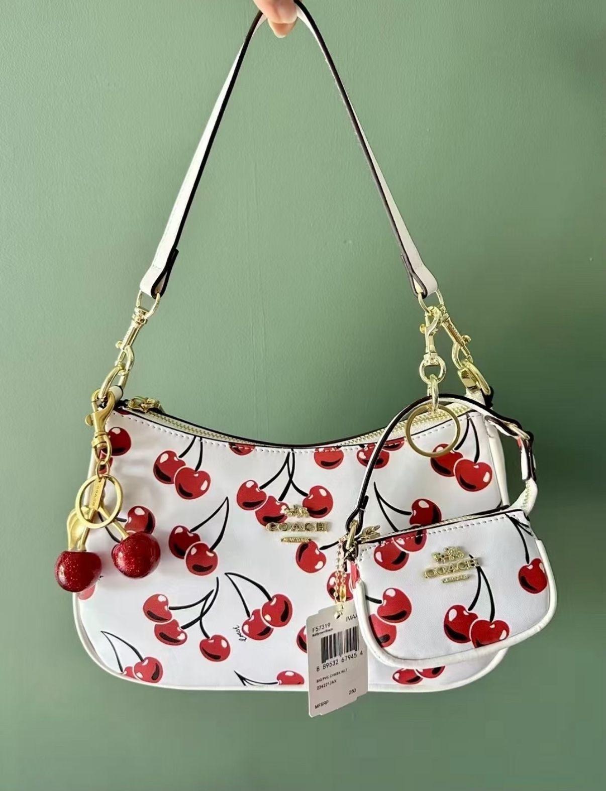 Coach Leather Crossbody Bag Stylish & Functional