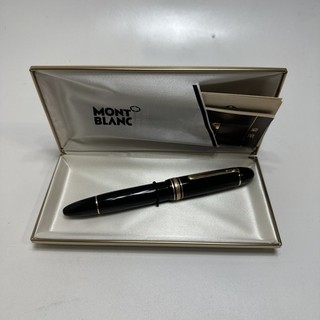 Vintage Montblanc 149 Fountain Pen W. Germany Box & Papers Untested