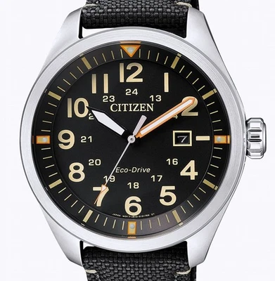 Citizen Sports ECO-DRIVE 43 mm Solaruhr Sport Herrenuhr 10 BAR WR AW5000-24E - Bild 1 von 4