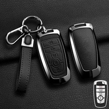 Black Remote Car Key Fob Case Cover For Ford F-150 Explorer Mustang Edge