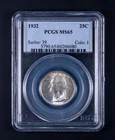1932 Washington Quarter 25c PCGS MS65 WB080