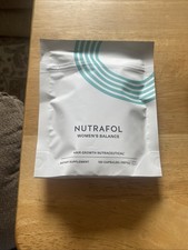 Nutrafol Womens Balance Hair Growth Supplement 120 Capsule Refill Bag EXP 07/27