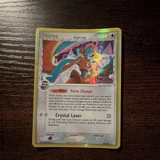 Pokémon EX Holon Phantoms Deoxys Holo Card 5/110 Stamped Rare Delta Species
