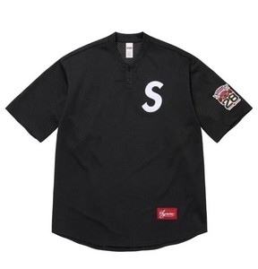 Supreme S Logo Baseball Henley | eBay