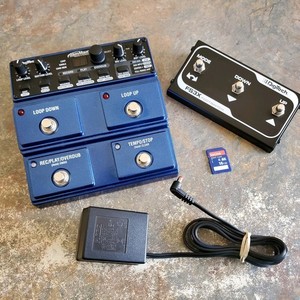 Digitech JamMan Stereo Looper Pedal + FS3X Footswitch with Power Supply, SD Card