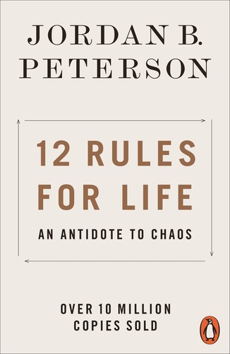 12 Rules for Life: An Antidote to Chaos by Peterson, Jordan B. Book The Fast