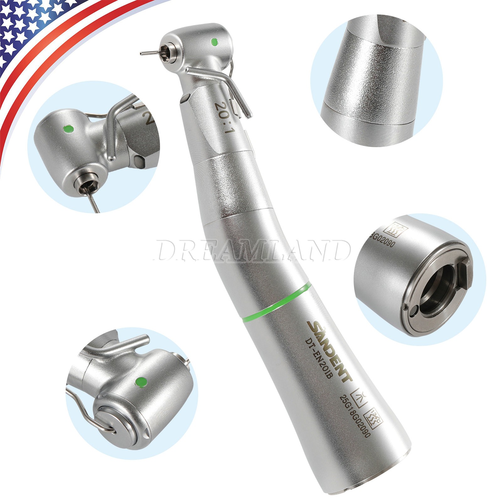 Optica Dental Implant Contra Angle Fit KAV SURGmatic S201 L