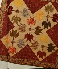 FALL SPLENDOR Quilt  - Pattern From a Vintage Magazine