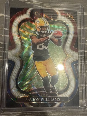 2025 Panini Select - Suite Level Savion Williams #367 Tri-Color Prizm /199 (RC)