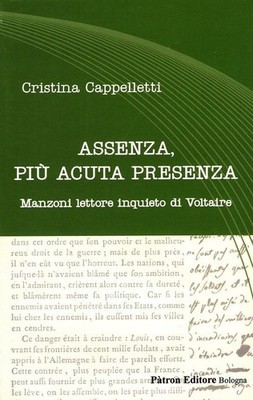 Neues Buch - Cristina Cappelletti - Abwesenheit, schärfere Präsenz. Manzoni Leser