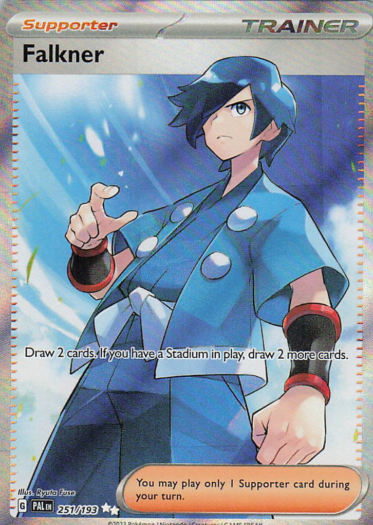 Falkner Holo Ultra Rare SV02: Paldea Evolved 251/193 NM