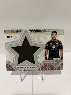 2024 Topps Royalty UFC - Star Relics Brandon Moreno #SRR-12 /99 (MEM)