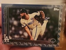 2025 Topps Series 2 MICHAEL KOPECH Team Logo Parallel  -LA DODGERS- #611