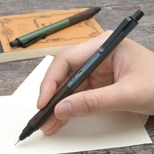 Uni Kuru Toga Wood 0.5mm Mechanical Pencil Steel Grey M5-KW 1P JP New