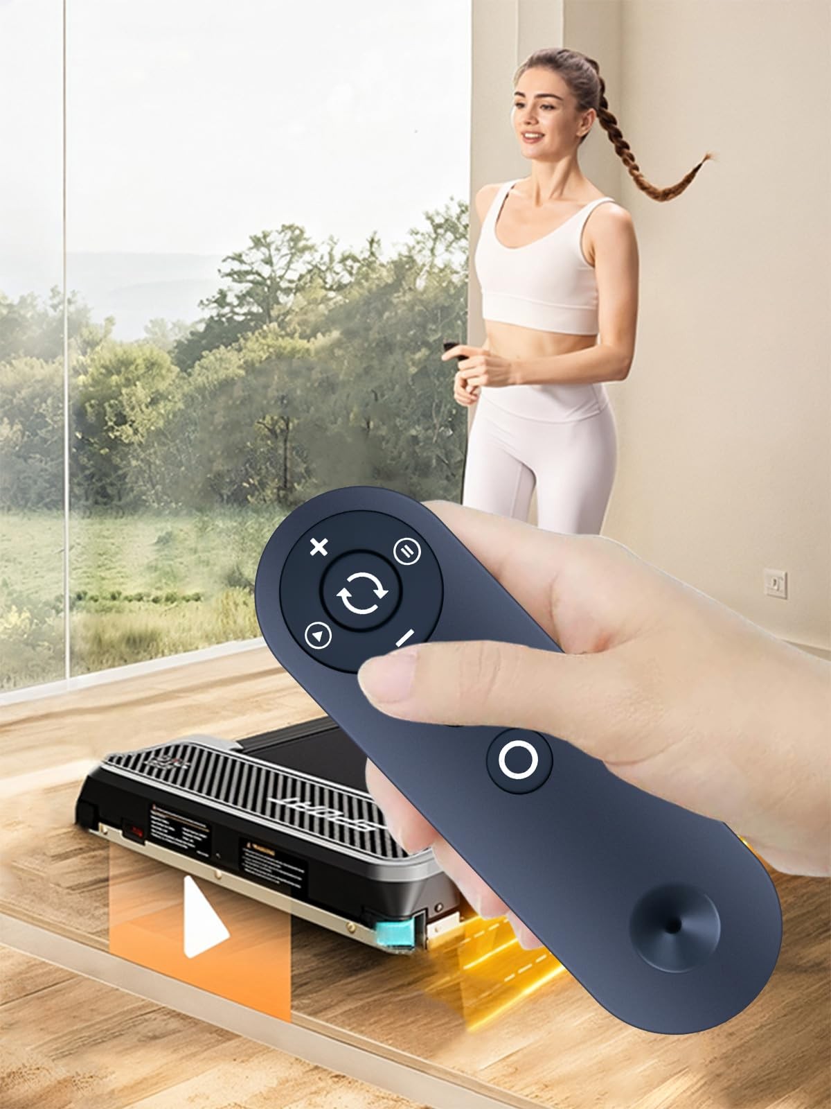 Telecomando di Ricambio Adatto per Tapis Roulant Cursor Fitness Walking Pad foto 2