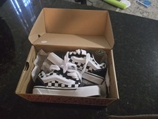 VANS Old Skool Kids US 13 Black/White Checker...