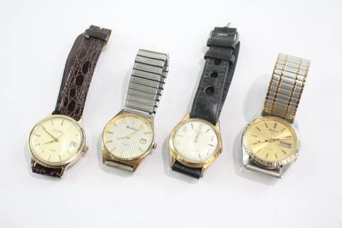 Mechanical Vintage Watches Seiko Sekonda UNTESTED x 4