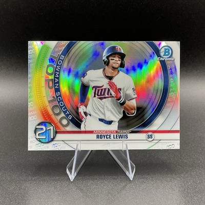 2020 Bowman Scouts Top 100 Chrome Royce Lewis #BTP-21 Twins