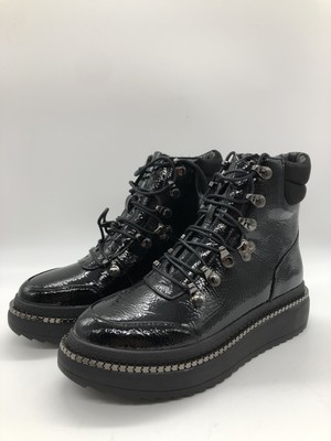 Inuovo Women's Boots 20402 Biker Ankle Boots, Black, EUR 36