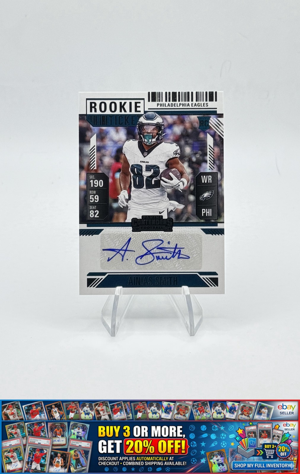Ainias Smith card image