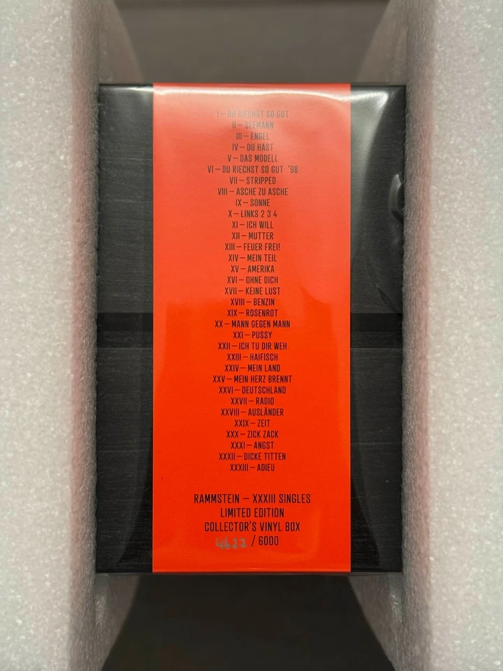 Rammstein XXXIII Limited Edition Collector’s Vinyl Box OVP Neu & LIEFERBAR - Bild 4 von 4