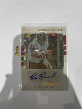 2022 Panini Donruss  Bill Romanowski Auto Gridiron Greats 49ers #GG53