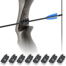 Pawfly 8 Pcs Arrow Rest for Recurve Bows, Right Hand Archery Arrow Rest with Adh