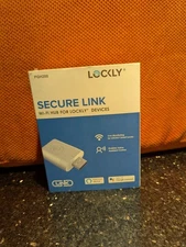 Lockly Secure Link Wi-Fi Hub PGH200 White Smart Lock Control Sealed NIB