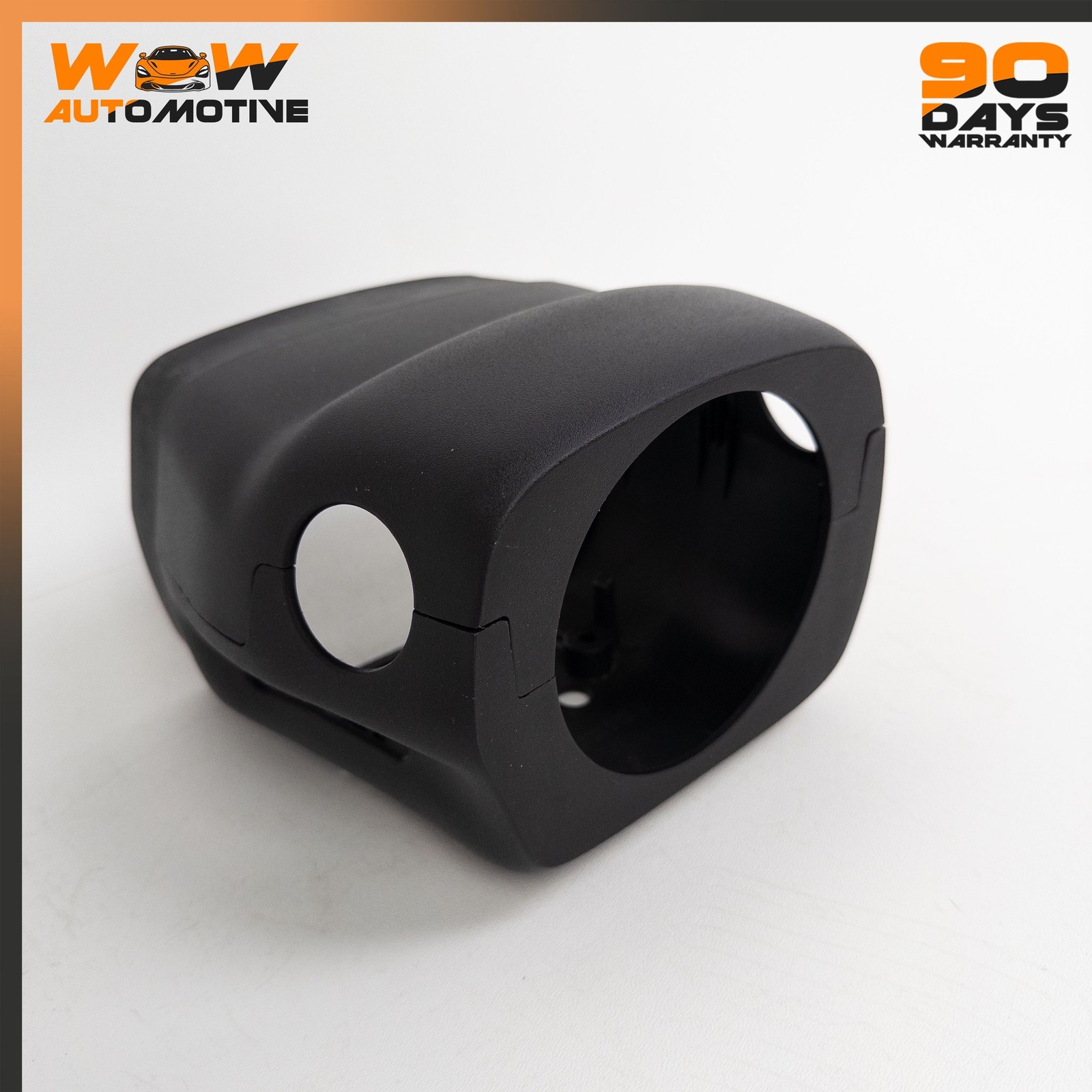 06-13 CHEVROLET CORVETTE C6 STEERING WHEEL COLUMN SHROUD COVER BLACK OEM