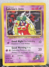 Sabrina’s Jynx 59/132 Gym Heroes Pokémon Card WotC 2000 LP on eBay