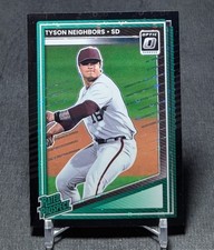 Tyson Neighbors Black Circles Optic Prizm Rated Prospect 2025 Donruss 181 Padres
