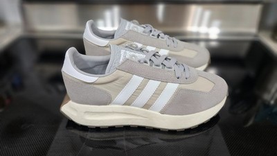 NEW adidas Retropy E5 Lace Up Grey Men's Casual Sneakers Shoes Q47101, Size 8