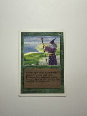 1993 Magic the Gathering - Fastbond - Unlimited MTG
