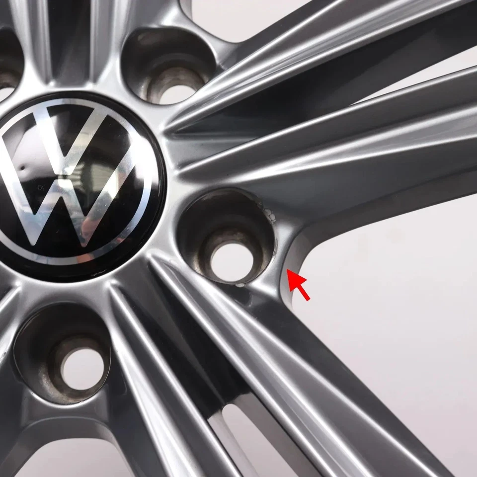 Ganzjahresräder 18 Zoll VW Tiguan II Original Felgen 235/55R18 Allwetterreifen - Bild 4 von 4