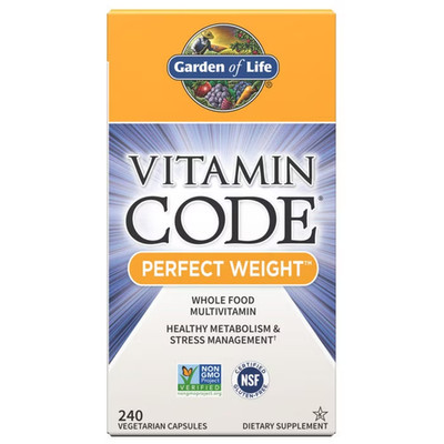 Vitamin Code Perfect Weight 240 Capsules Garden of Life Multivitamin New