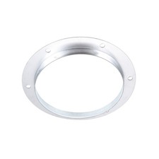 7" Duct Connector Flange Metal Straight Pipe Exhaust Flange Duct Mounting Plate