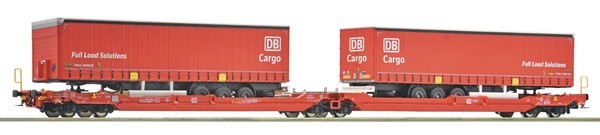 Roco H0 6600168 - Doppeltaschen-Gelenkwagen T3000E, DB Ag, Ep. VI Neuware-image