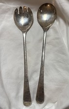 Vintage Sheffield England Silver Plated Serve...