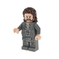 1X Lego Minifigur Harry Potter Sirius Black Jacke Zerrissen Haare 75945 Hp174