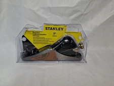 NEW Stanley 12-220 7" Inch Adjustable Block Plane 1-5/8 in W Blade.