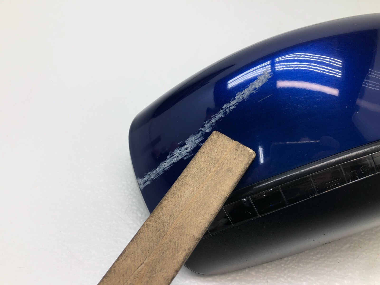 2014-2017 MASERATI GHIBLI S Q4 RIGHT PASSENGER SIDE MIRROR OEM BLUE.