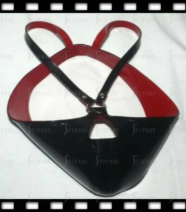 Traje de gato de látex vendaje de goma para cubierta facial traje de gato máscara personalizado 0,4 mm A96 Foto 2 de 4