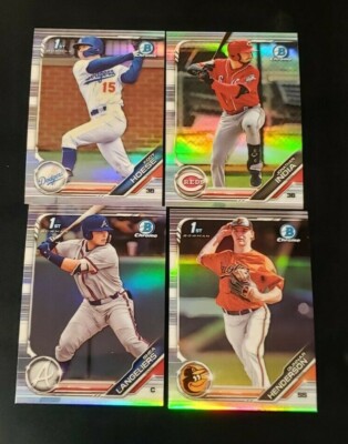 2019 Bowman Draft Chrome REFRACTORS You Pick - 2 Card Minimum